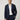 Appearance-An-Ivy-Hopsack-Jacket-Blazer-Peak-Lapel-Jakke-Navy-Moerkeblaa-Blaa-Herre-Maend-Men-Krylfri-Uld-Wrinkle-Free