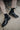 Appearance-An-Ivy-Ribbed-Socks-Sorte-Sort-Sokker-Ribbede-Black-Bomuld-Maend-Herre-Stroemper-Knee-High-Knae-Knaestroemper-Knaesokker